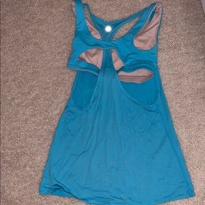 Wild and free tank with built in sports bra